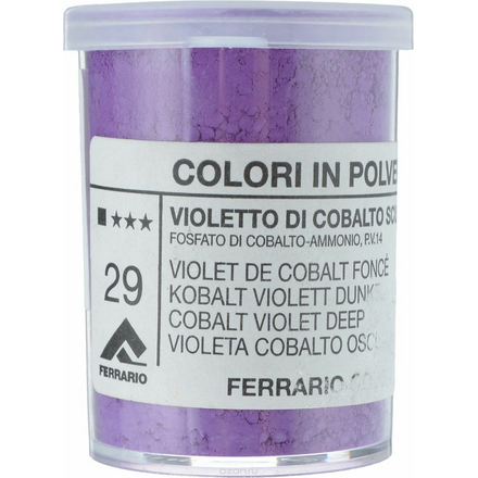 Ferrario Пигмент группа 8 цвет 29 Violetto di cobalto scuro