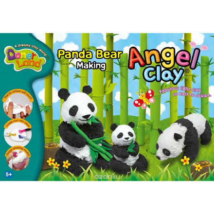 Angel Clay Масса для лепки Panda Bear Making AA02031