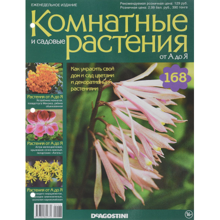 Журнал Комнатные и садовые растения. От А до Я №168 VRD168