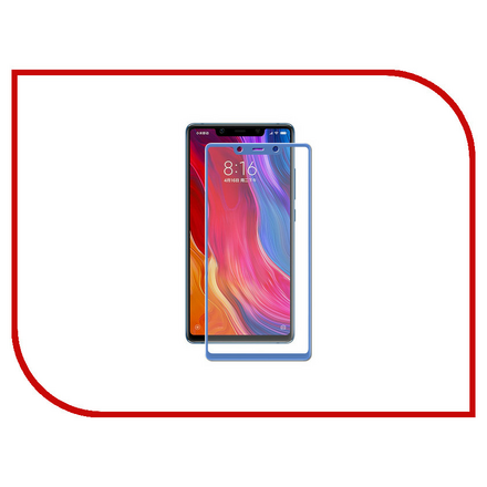 Аксессуар Защитное стекло для Xiaomi Mi8 SE Zibelino TG Full Screen Blue ZTG-FS-XMI-MI8-SE-BLU