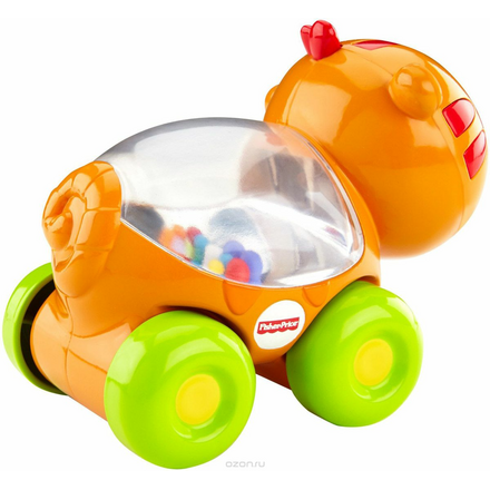 Fisher-Price Развивающая игрушка Тигренок с прыгающими шариками