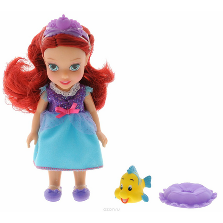 Disney Princess Мини-кукла Petite Ariel Flounder