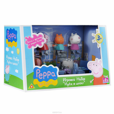 Игровой набор Peppa Pig "Идем в школу" 20827