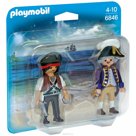 Playmobil Игровой набор Пират и солдат 6846pm