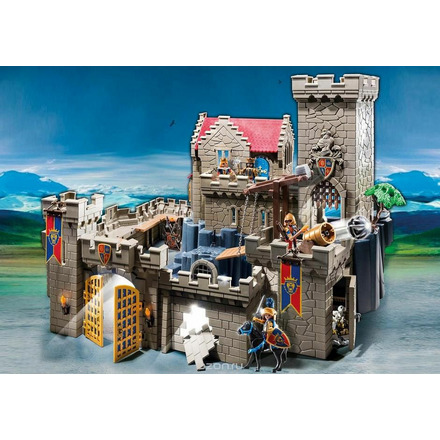 Playmobil Игровой набор Рыцари Королевский замок рыцарей Льва 6000pm