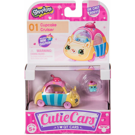 Moose Игровой набор Cutie Cars с мини-фигуркой Shopkins S1 56579/ast56742