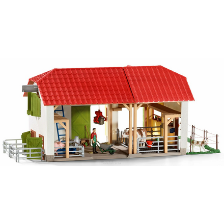 Schleich Игровой набор Большая ферма с животными и аксессуарами 42333