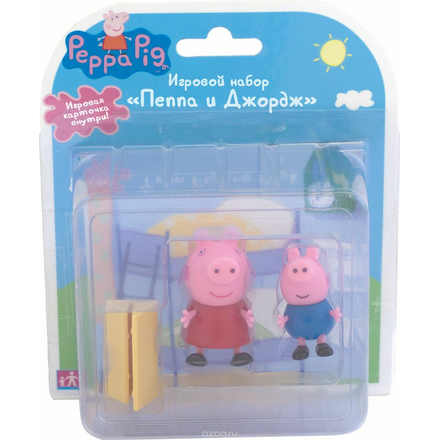 Peppa Pig Игровой набор Пеппа и Джордж 33844