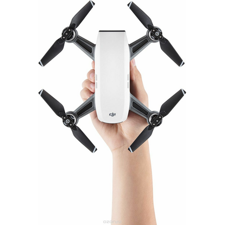 DJI Квадрокоптер на радиоуправлении Spark Alpine White 36930