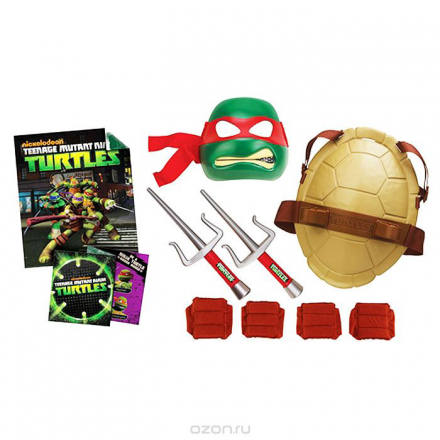 Игровой набор Turtles "Боевое снаряжение Черепашки-Ниндзя: Рафаэль" 92082