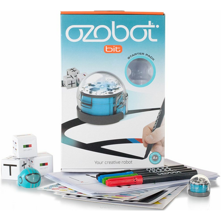 Ozobot Игрушечный робот Bit Cool Набор для начинающих цвет голубой OZO-040201-03