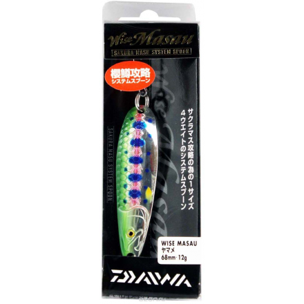 Блесна колеблющаяся Daiwa "Wise Masau. Yamame", 12 г 0030829