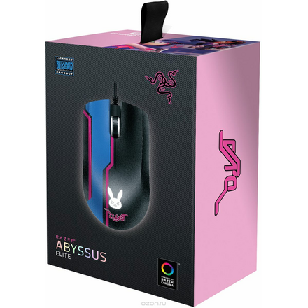 Razer Abyssus Elite D.Va Edition игровая мышь RZ01-02160200-R3M1