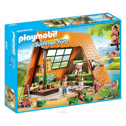 Playmobil Игровой набор Летний лагерь Дом для кемпинга 6887pm