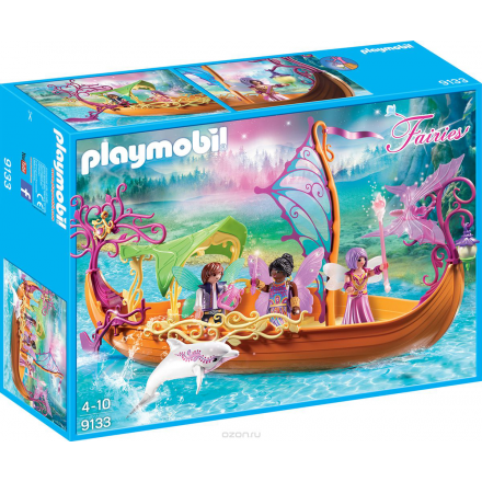 Playmobil Игровой набор Феи Зачарованный сказочный корабль 9133pm