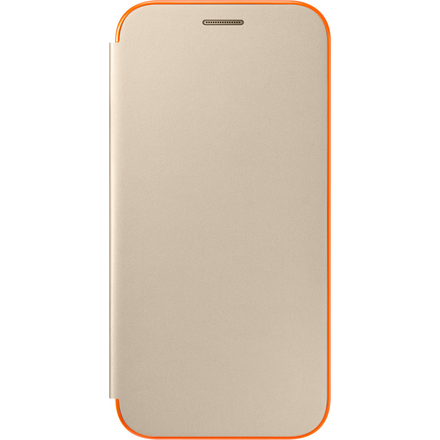 Чехол-книжка Samsung Galaxy A5 2017 Neon Flip Cover Gold EF-FA520