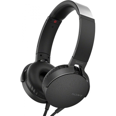 Наушники с микрофоном Sony MDR-XB550APB Black