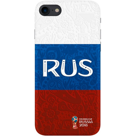 Клип-кейс Deppa FIFA iPhone 7/8 PC принт Flag Russia