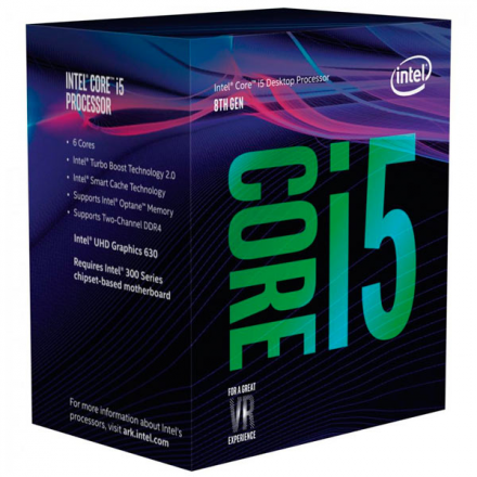 Процессор Intel Core i5-8400 2,80Ghz/9Mb Box (BX80684I58400S)