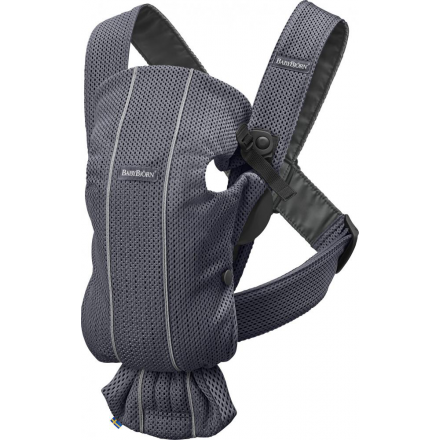 Babybjorn рюкзак для новорожденных mini mesh антрацит