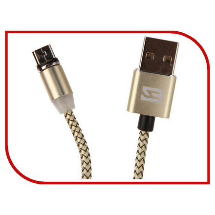 Аксессуар BYZ BC-001 USB - MicroUSB Gold