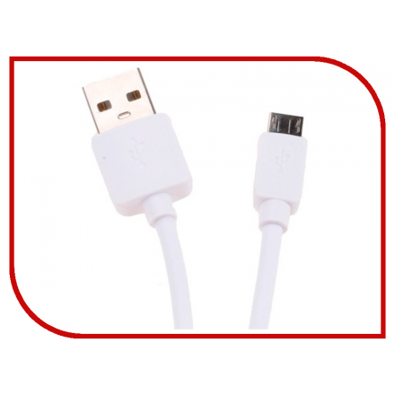 Аксессуар BYZ BL-641 USB - MicroUSB White