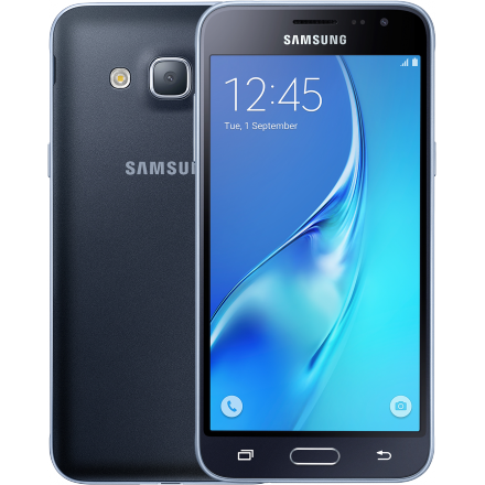 Смартфон Samsung Galaxy J3 (2016) SM-J320F/DS Black (Вдвойне невероятные подарки при покупке Samsung Galaxy)