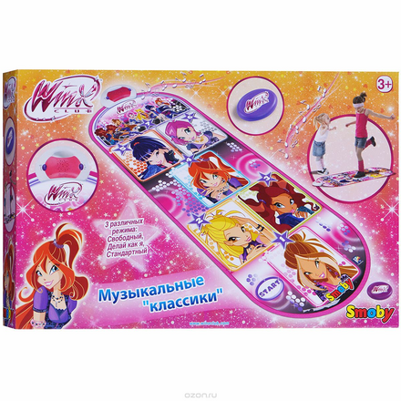 Smoby Танцевальный коврик "Winx Club. Классики"