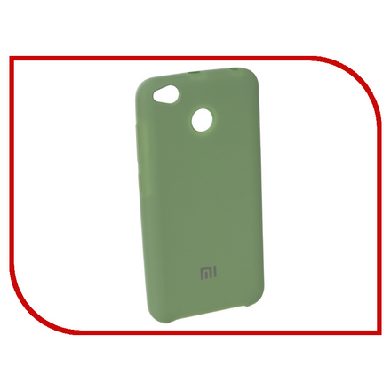 Аксессуар Чехол для Xiaomi Redmi 4X Innovation Silicone Green 10716