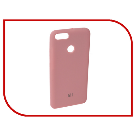 Аксессуар Чехол для Xiaomi Mi A1 Innovation Silicone Pink 11896