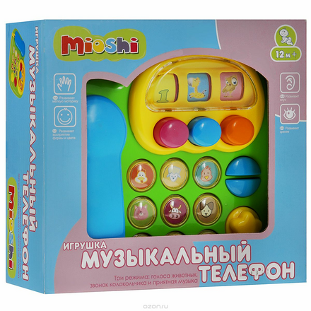 Игрушка Mioshi "Музыкальный телефон" TY9056