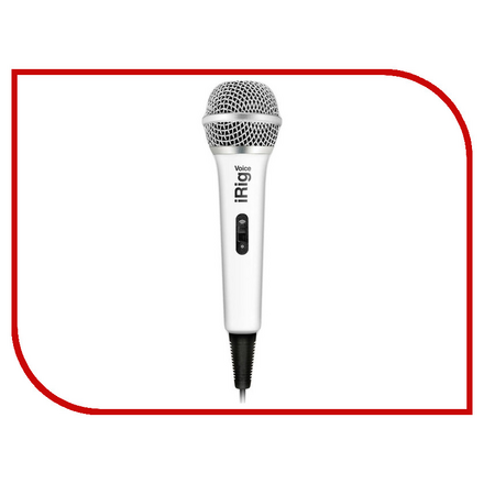 Микрофон IK Multimedia iRig Voice White IP-IRIG-MICVOW-IN