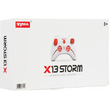 Syma Квадрокоптер на радиоуправлении X13 Storm цвет красный X13 red