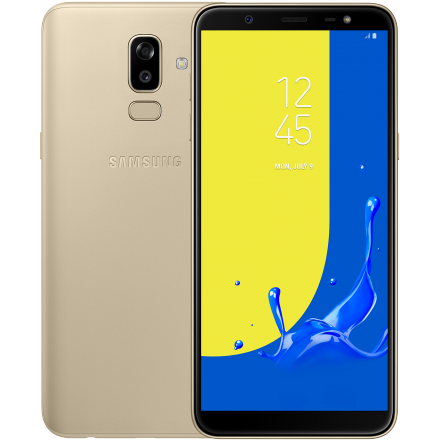 Смартфон Samsung Galaxy J8 (2018) Gold (Вдвойне невероятные подарки при покупке Samsung Galaxy)