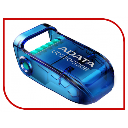 USB Flash Drive 32Gb - A-Data UD230 Blue AUD230-32G-RBL