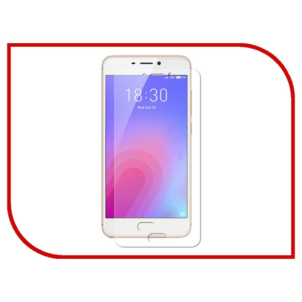 Аксессуар Защитная пленка для Meizu M6 LuxCase Full Screen Transparent 89045