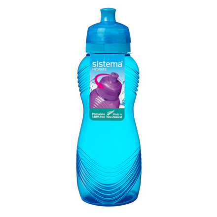 Бутылка для воды Sistema Hydrate Wave Bottle 600мл Blue (600)