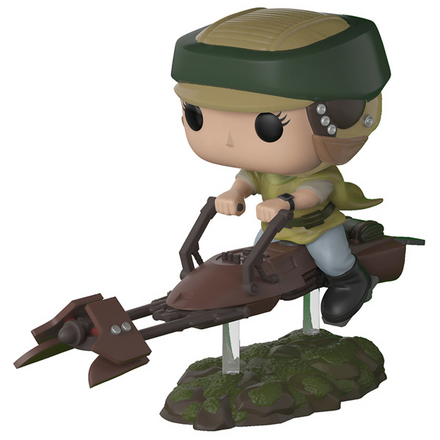 Фигурка Funko POP! Deluxe Vinyl: Star Wars: Speeder Bike w/Leia