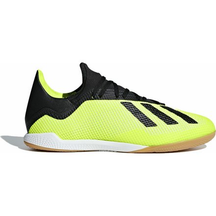 Бутсы для футзала мужские Adidas X Tango 18.3 In, цвет: салатовый. DB2441. Размер 9 (42)