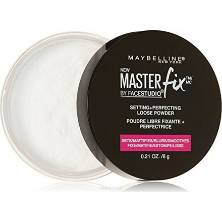 Maybelline New York Фиксирующая пудра для лица "Master Fix", 6 г