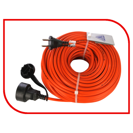 Удлинитель Партнёр-Электро GardenLine 2x1.5 10A без заземления 50m Orange cord US103B-150OR