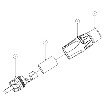 Разъем RCA Amphenol ACPL-CYL