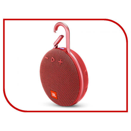 Колонка JBL Clip 3 Red JBLCLIP3RED