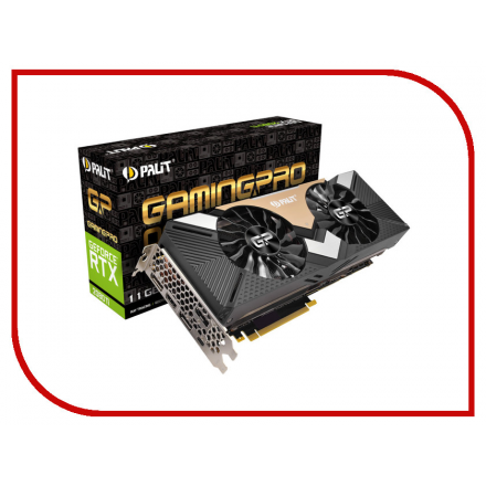 Видеокарта Palit GeForce RTX 2080 Ti Gaming Pro OC 1650Mhz PCI-E 3.0 11264Mb 14000Mhz 352 bit HDMI 3xDP NE6208TS20LC-150A