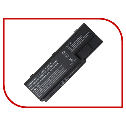 Аккумулятор RocknParts для Acer для Aspire 5520/5920/6920G/7520 5200mAh 14.8V 445573