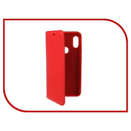 Аксессуар Чехол для Xiaomi Redmi Note 6 Pro Gurdini Premium Silicone Red 907600