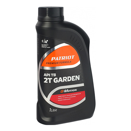 Масло Patriot G-Motion 2Т GARDEN 1л