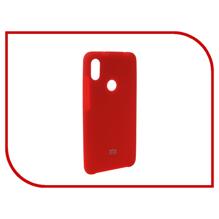 Аксессуар Чехол для Xiaomi Redmi S2 Innovation Silicone Red 12594