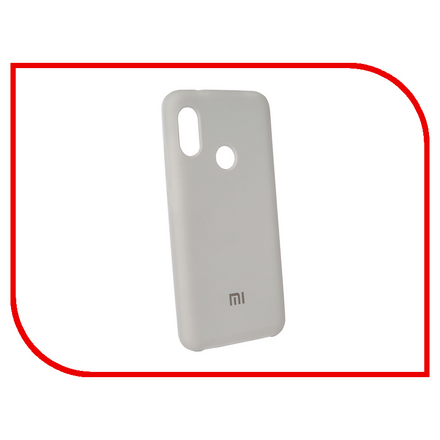 Аксессуар Чехол для Xiaomi Redmi 6 Pro Innovation Silicone White 12566