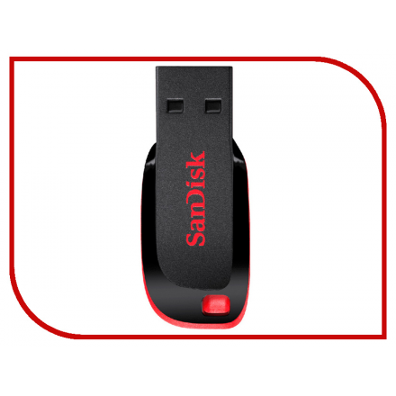 USB Flash Drive 32Gb - SanDisk Cruzer Spark Black-Red SDCZ61-032G-G35